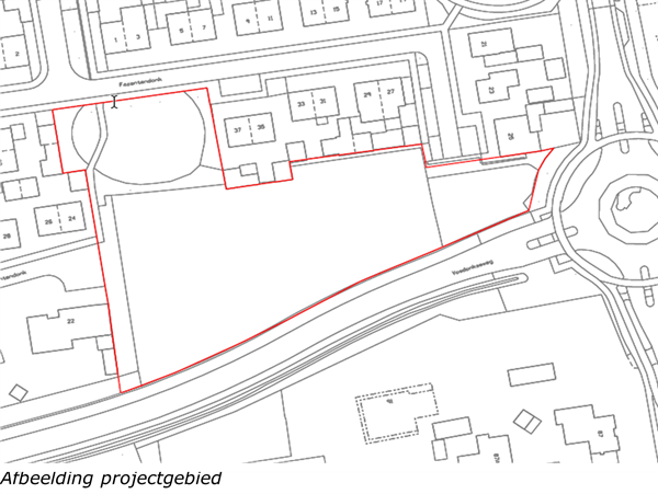 Afbeelding projectgebied fazantendonk